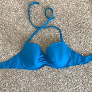Victoria Secret Scalloped Halter Bathing Suit Top